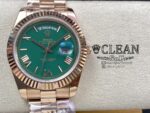 ROLEX DAY-DATE GREEN DIAL 40MM