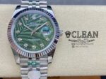 ROLEX DATEJUST GREEN DIAL 41MM