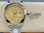 ROLEX DATEJUST GOLD DIAL 41MM