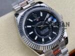 ROLEX SKY-DWELLER BLACK DIAL 42MM - Image 2