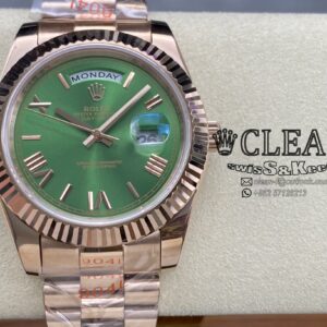 ROLEX DAY-DATE GREEN DIAL 40MM