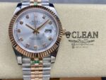 ROLEX DATEJUST SILVER DIAL 41MM