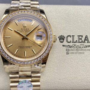 ROLEX DAY-DATE GOLD DIAL 36MM