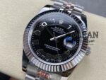 ROLEX DATEJUST BLACK DIAL 41MM - Image 3