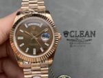 ROLEX DAY-DATE BROWN DIAL 40MM