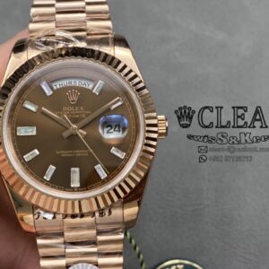 ROLEX DAY-DATE BROWN DIAL 40MM