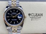 ROLEX DATEJUST BLACK DIAL 36MM