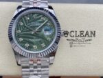 ROLEX DATEJUST GREEN DIAL 41MM