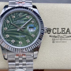 ROLEX DATEJUST GREEN DIAL 41MM