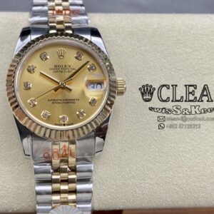 ROLEX LADY-DATEJUST GOLD DIAL 31MM