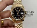 ROLEX DATEJUST BLACK DIAL 36MM
