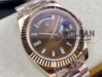ROLEX DAY-DATE BROWN DIAL 40MM - Image 2