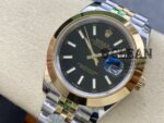 ROLEX DATEJUST BLACK DIAL 41MM - Image 3