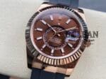ROLEX SKY-DWELLER BROWN DIAL 42MM - Image 3